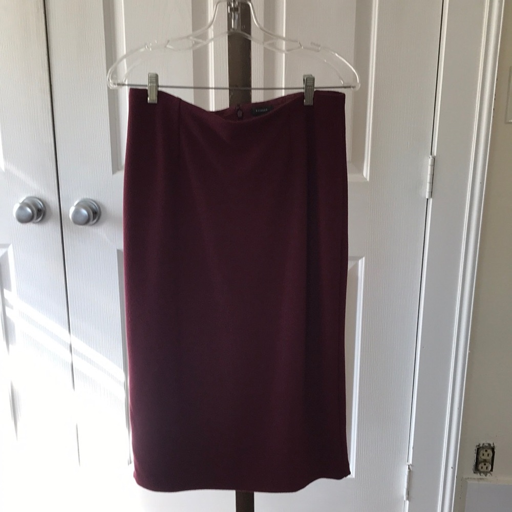 Halogen winter wool-like skirt